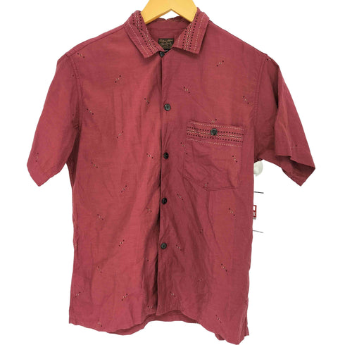デラックス DELUXE S/S レイルドット レーヨンシャツ メンズ JPN:M